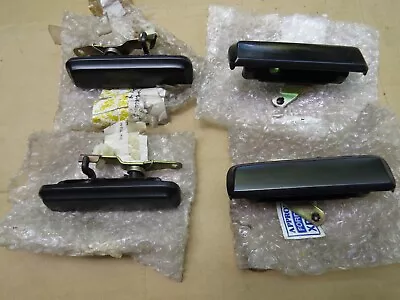 Nos Genuine Ford Xd Xe Black Door Handles Full Set . • $699.95