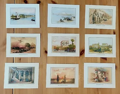 EGYPTIAN Antique Postcard. Collection Of Egyptain Monuments/Per One .❤️4+1 Free❤ • £4