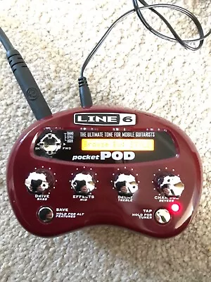 Line 6 Pocket POD - Portable Amp Cab And Multi-Effects Processor • £65