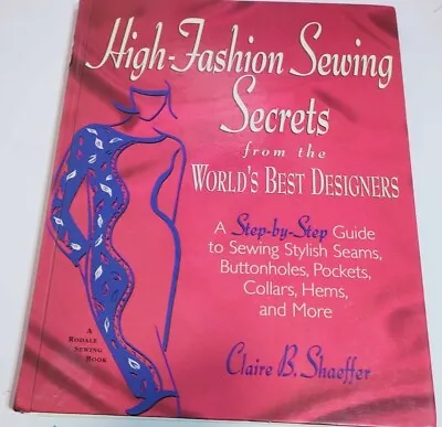 £50 • Buy High Fashion Designer Sewing Book Tailoring Dress Making Garment Making 