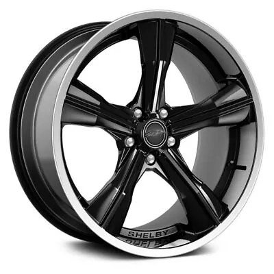 Carroll Shelby Wheels Gloss Black 20x9.5 In For 05-21 Ford Mustang CS11-295530-B • $465.95
