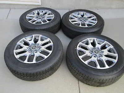 20 TOYOTA TUNDRA FACTORY  WHEELS RIMS TIRES  265/60/20  2023 6 Lug YOKOHAMA • $1395