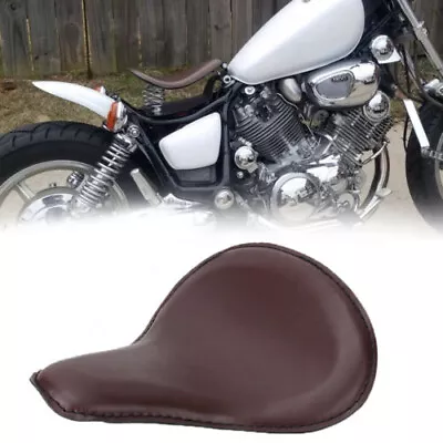 $50.98 • Buy Motor Bobber Chopper Solo Seat For HarleyYamaha V Star 950 Suzuki Boulevard