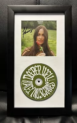 Kacey Musgraves Deeper Well CD + SIGNED ALBUM ART CARD FRAMED Autographed • $129.99