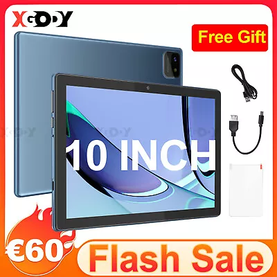 10Inch Android11. Tablet PC 4GB RAM 64GB ROM Dual Camera 8MP AC WiFi 6000mAh NEW • £60.99