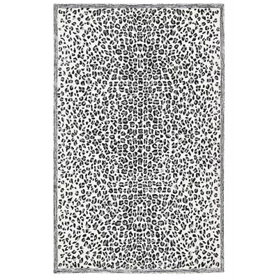 SAFAVIEH Metro MET868Z Handmade Black / Ivory Rug • $91.99