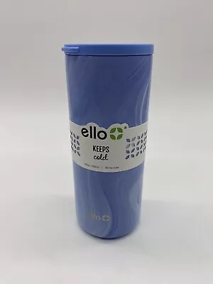 Ello Vita 20oz Stainless Tumbler - Blue Moon Swirl No Straw BRAND NEW • $17.99