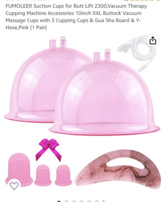 $40 • Buy Suction Cups For Butt Lift 2300,Vacuum Therapy Cupping Machine Accessories 