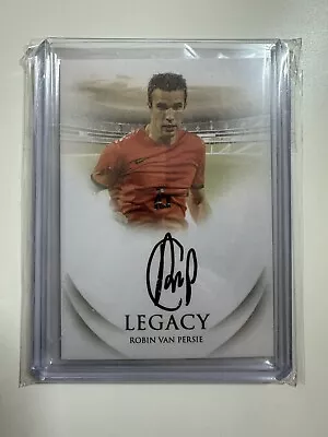 Robin Van Persie Auto Futera 2023 /5 Arsenal Manchester United Netherlands • £100