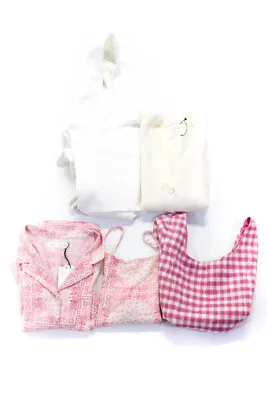 $34.99 • Buy Zara Girls Hoodie Printed Tops Sweater Vest Pink White Size 13-14 Lot 5