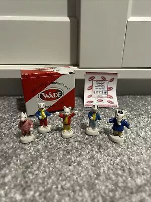 Rare Wade Rupert The Bear Mini Figure Limited Edition /2000 Collectors Club 2010 • £19.99