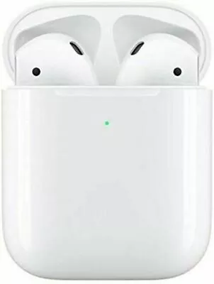 $84 • Buy Apple AirPods 2nd Generation With Wireless Charging Case - White