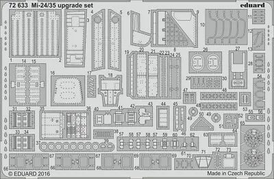 Eduard 72633	1/72 Aircraft- Mi24/35 Upgrade Set For Eduard • $17.45