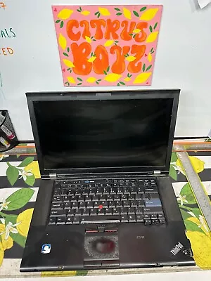 🍋 Lenovo W520 Black Windows FOR PARTS FOR REPAIRS Lap Top Computer Laptop 🍊 • $23.75