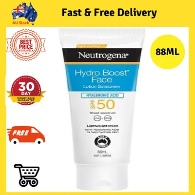 NEUTROGENA Hydro Boost Water Gel Sunscreen Lotion | FREE Shipping • $23.99