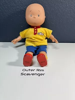 Classic Caillou Friend 14  Plush-Vinyl Doll With Removable Clothes • $30