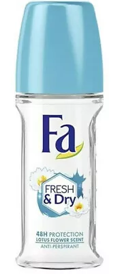 Fa Fresh And Dry Roll On Antiperspirant Deodorant 48 Hour • $4.91