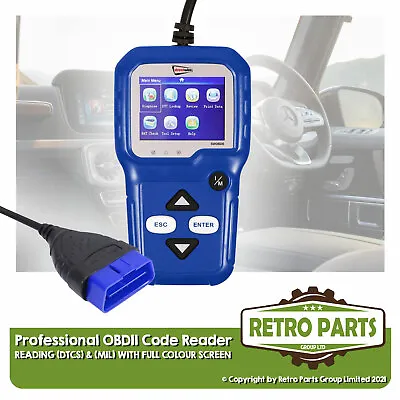 Professional OBD2 Colour Code Reader For Saab. Diagnostic Tool MIL DTCs • $77.05