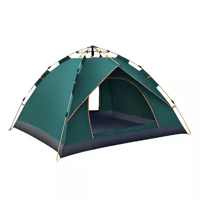 2-3 Person Man Family Tent Instant Pop Up Tent Outdoor Camping Hiking Festival • £21.89