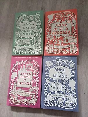 L. M. Montgomery Set Of 4 Anne Of Green Gables Books - Free Postage • £12