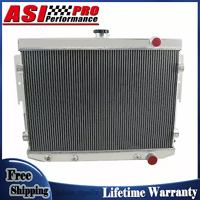 Aluminum 4 Row Radiator Fits 1973-1978 Dodge Charger Mopar 440 Big Block 7.2L V8 • $199