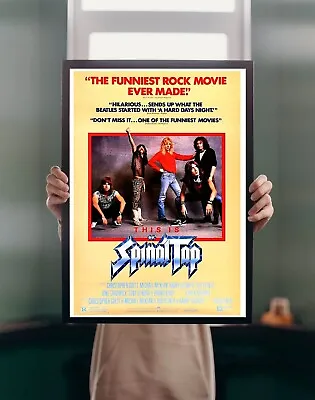This Is Spinal Tap 1984 Movie POSTER PRINT A1 Cult 80s Rock Music Film Wall Art • £4.95