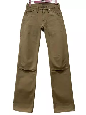 Iron Heart Double Knee Work Duck Pants Beige From Japan • $280.37