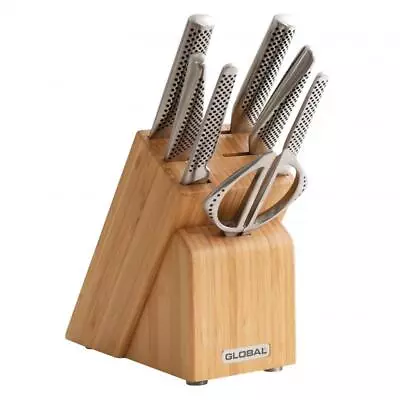 Global Takashi Knife Block Set | 8 Piece • $469