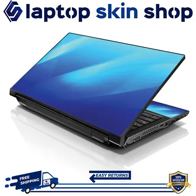 Laptop Skin Sticker Notebook Decal Cover Blue Waves For Dell Apple Asus 17-19  • $12.95