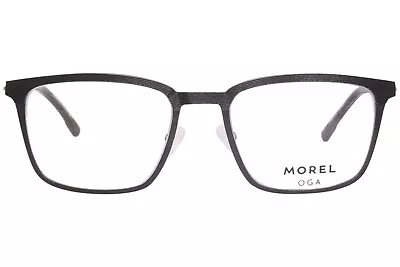 Morel Oga 10195O NR05 Black Titanium Metal Eyeglasses Frame 55-21-150 France • $171.60