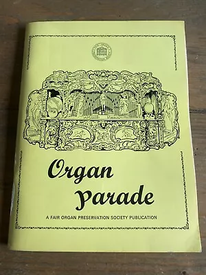 ‘organ Parade’ - Paperback Book - Fair Organ Preservation Society • £14.75