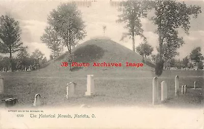 OH Marietta Ohio Historical Mounds Rotograph No 4709 • $3.99
