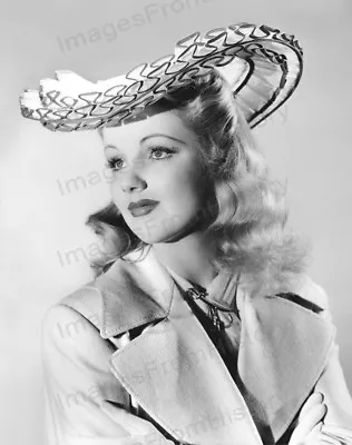 8x10 Print Dolores Moran Beautiful Hatted Studio Portrait #DMAA • $15.99