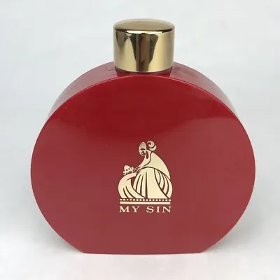 Vintage New MY SIN By LANVIN Shaker Dusting Powder 2.75 Oz SEALED Red • $69.99