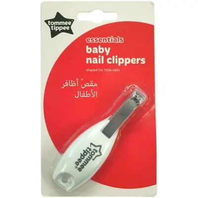 Tommee Tippee 43312828 Essential Basics Baby Nail Clippers • £4