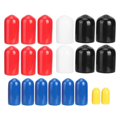 $9.25 • Buy Hot 20 PCS PVC Vacuum Line Cap 1/8in 3/16in 1/4in 3/8in 5/16in Assorted Kit For