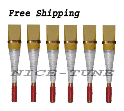 Uilleann Pipe Chanter Reed 6 Pcs Made With Spanish Cane 100% MoneyBack Guranted • £34.79