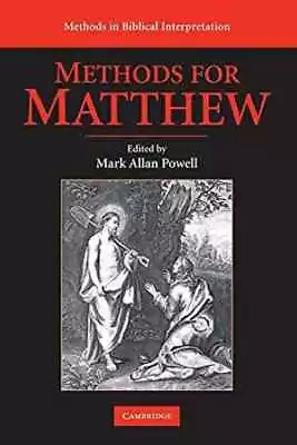 Methods For Matthew (Methods In - Paperback By Powell Mark Allan - Good • $21.93