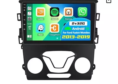 Android 13 For Ford Mondeo Fusion 2013-2017 Car Stereo Radio GPS Player CarPlay • $105.99