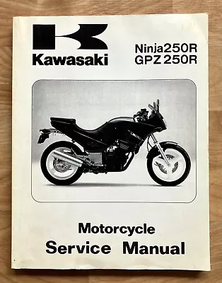 Original KAWASAKI Ninja 250R GPZ 250R Motorcycle Service Manual 1997 • $22.88