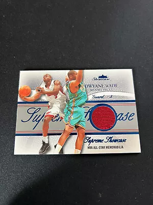 2004-05 Fleer Showcase Dwyane Wade Supreme Showcase All-Star Jersey /45 • $0.99