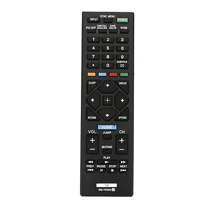 New Remote RM-YD092 Replace For Sony BRAVIA LCD TV KDL-32R330B KDL-40R350B • $7.20