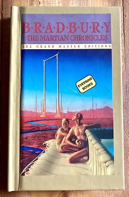 THE MARTIAN CHRONICLES By RAY BRADBURY 1979 EVERBIND BANTAM HARDCOVER SCI-FI VG • $14.99