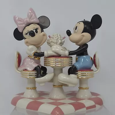 Disney Mickey's Soda Shop Sweetheart Lenox Figurine Minnie Mouse W/ Box EUC • $95.20