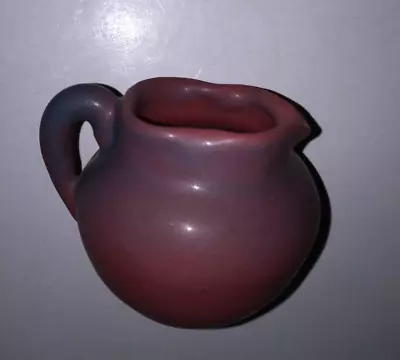 Vintage Mulberry Matte Van Briggle Original (Hand Thrown) Mini Creamer Pitcher • $17.50