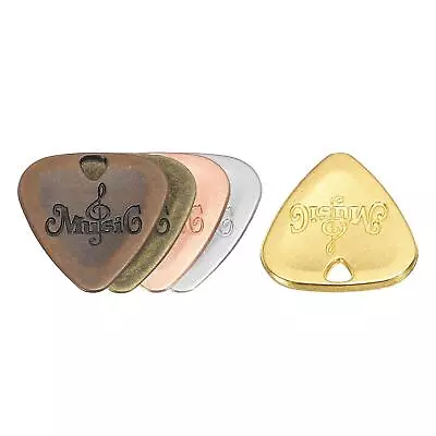 Guitar Picks 2mm Metal Various Color For Guitar Pack Of 5 • $7.13