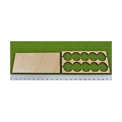 Litko Movement Tray Rank Rank Tray - 5x2 Formation 20mm Round Bases Pack New • $6.95