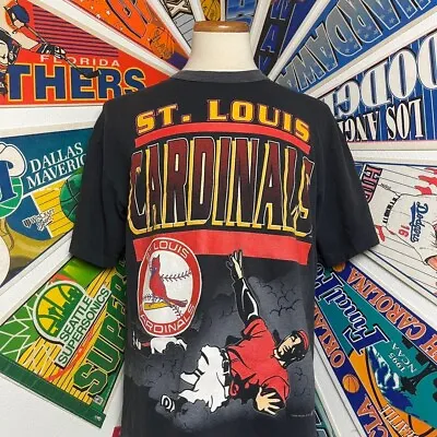 Vintage St. Louis Cardinals AOP MLB Tee • $124.99