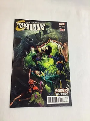 Champions #1.MU Monsters Unleashed Marvel Comics 2017 • $7.99