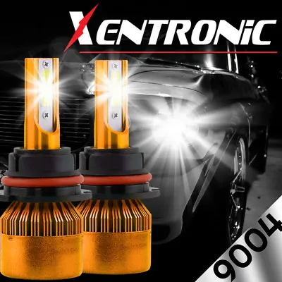 XENTRONIC LED HID Headlight Kit 9004 HB1 6K For 1986-1991 Mercedes-Benz 560SEL • $22.89